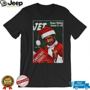 Sherman Hemsley Santa Claus Christmas Vintage Jet Magazine African American shirt Sherman Hemsley Santa Claus Christmas Vintage Jet Magazine African American shirt
