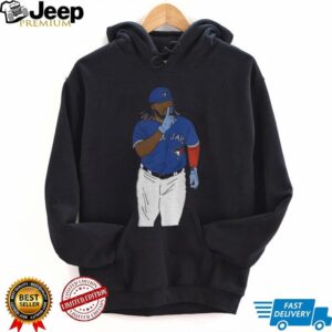Shhhh Vladimir Guerrero Jr. Born Ready Toronto Blue Jays MLB cartoon shirt
