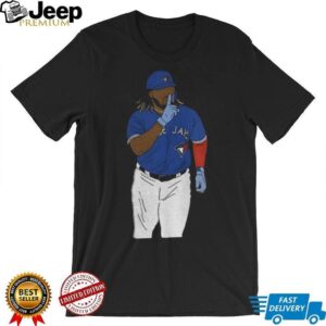 Shhhh Vladimir Guerrero Jr. Born Ready Toronto Blue Jays MLB cartoon shirt