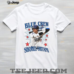 Shohei Ohtani 17 Los Angeles Dodgers World Series Blue Crew MLB Baseball 2025 shirt