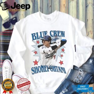 Shohei Ohtani Blue Crew Los Angeles Dodgers Baseball players World Series 2025 shirt