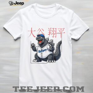 Shohei Ohtani Godzilla Japan Los Angeles Dodgers MLB Baseball 2025 shirt