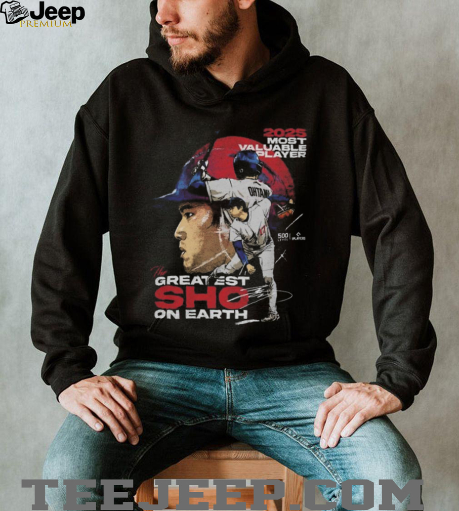 Shohei Ohtani Los Angeles D 2025 Mvp The Greatest Sho On Earth Signature T shirt Shohei Ohtani Los Angeles D 2025 Mvp The Greatest Sho On Earth Signature T shirt
