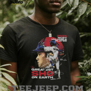 Shohei Ohtani Los Angeles D 2025 Mvp The Greatest Sho On Earth Signature T shirt