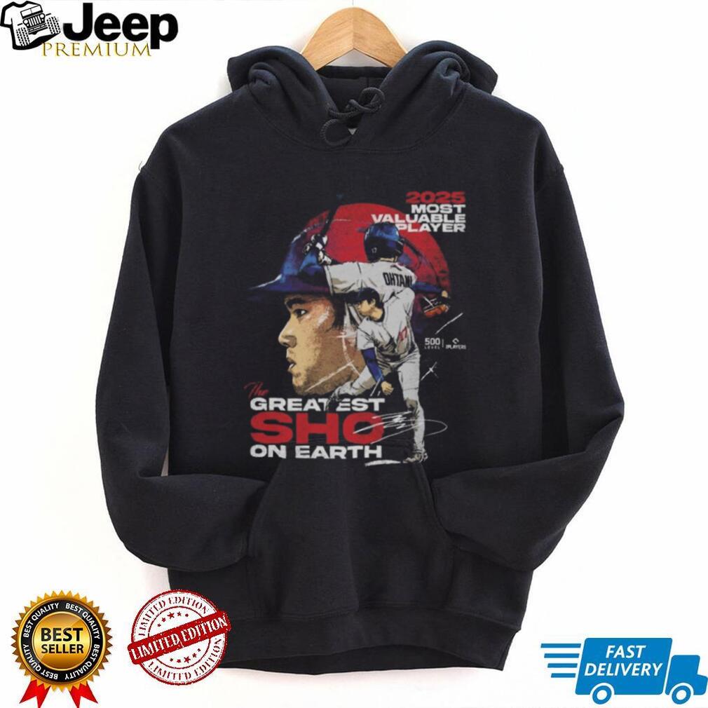 Shohei Ohtani Los Angeles D 2025 Mvp The Greatest Sho On Earth Signature T shirt Shohei Ohtani Los Angeles D 2025 Mvp The Greatest Sho On Earth Signature T shirt