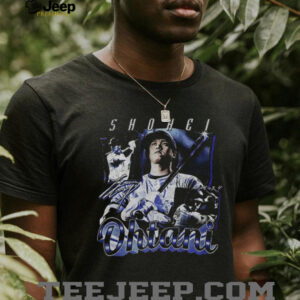 Shohei Ohtani Los Angeles Dodgers Baseball signature graphic shirt