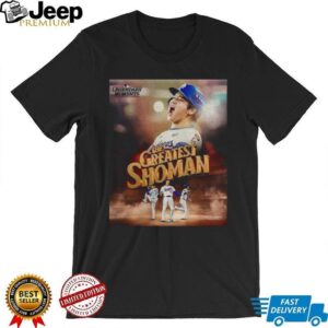 Shohei Ohtani Los Angeles Dodgers Legendary Moments The Greatest Shoman MLB poster shirt