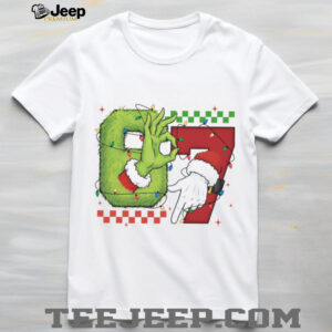 Six Seven 6 7 Christmas Shirt, Trendy Christmas Meme Viral Checkered Xmas Humour Six Seven 6 7 Christmas Shirt, Trendy Christmas Meme Viral Checkered Xmas Humour