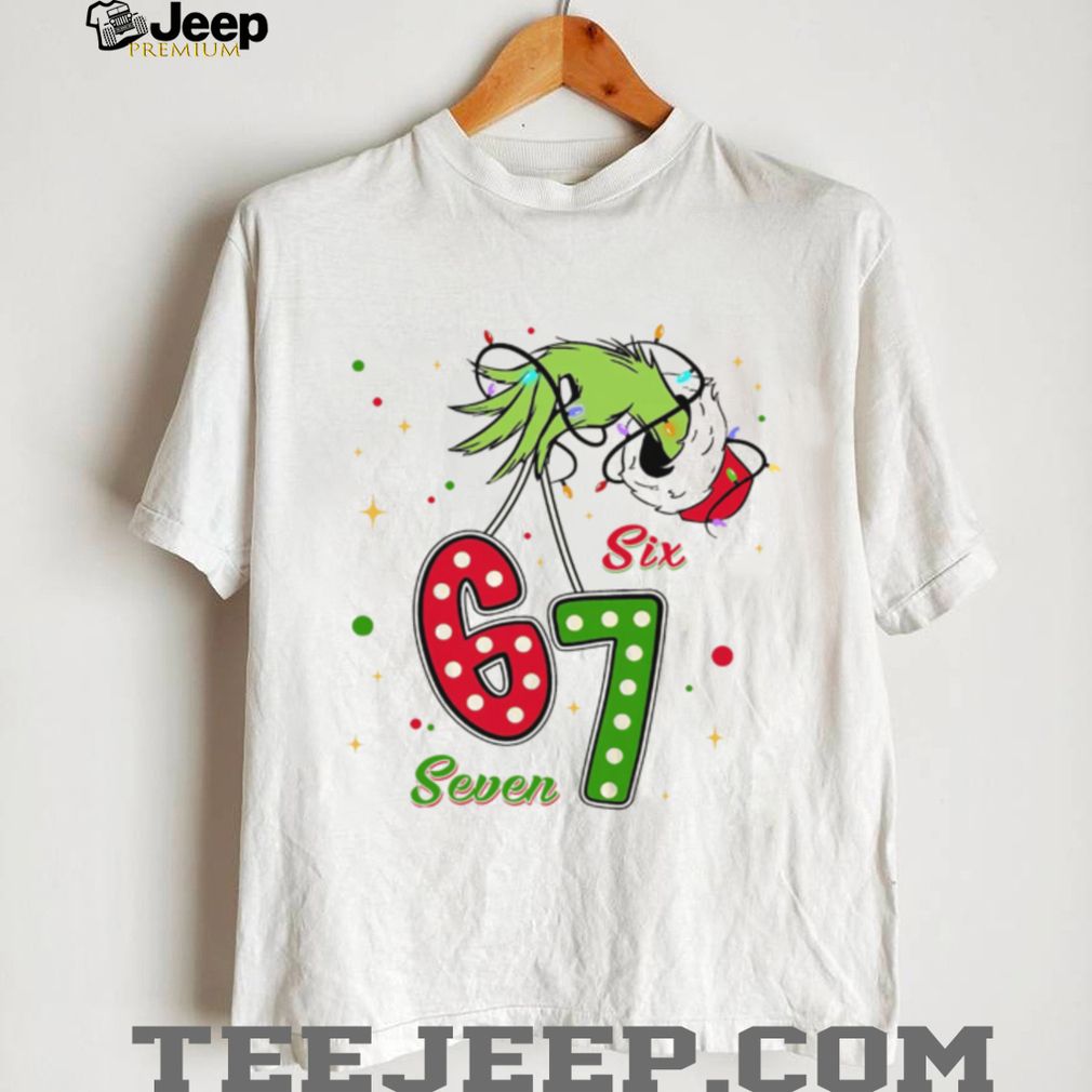 Six Seven Meme Shirt Funny Six Seven Meme Christmas Shirt 67 TChristmas Six Seven Shirt Funny 6 7 Meme Grinch Shirt Trending Chr Six Seven Meme Shirt Funny Six Seven Meme Christmas Shirt 67 TChristmas Six Seven Shirt Funny 6 7 Meme Grinch Shirt Trending Chr