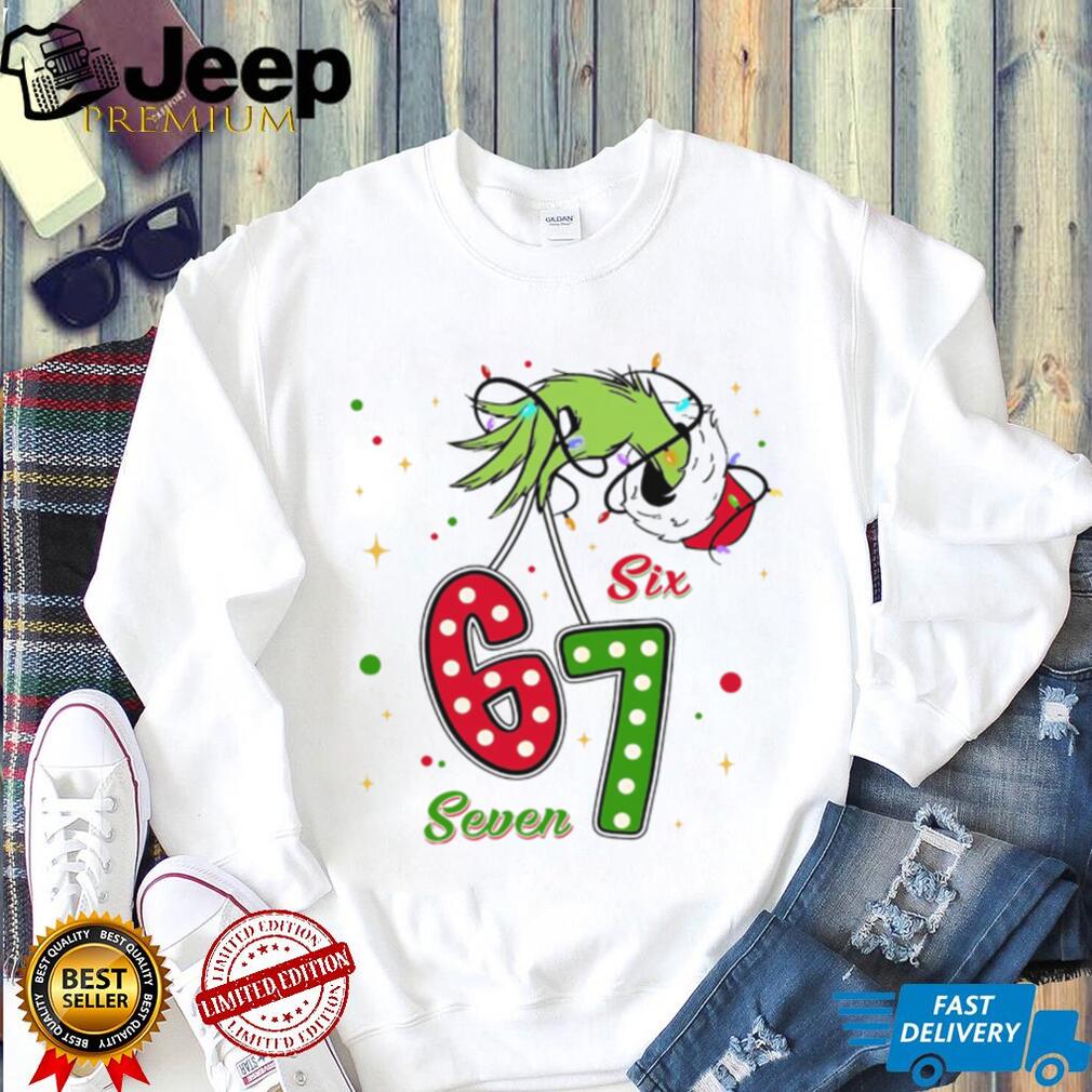 Six Seven Meme Shirt Funny Six Seven Meme Christmas Shirt 67 TChristmas Six Seven Shirt Funny 6 7 Meme Grinch Shirt Trending Chr Six Seven Meme Shirt Funny Six Seven Meme Christmas Shirt 67 TChristmas Six Seven Shirt Funny 6 7 Meme Grinch Shirt Trending Chr