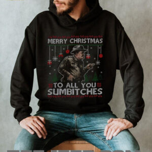 Smokey And The Bandit Merry Christmas Too All You Sumbitches Christmas shirt