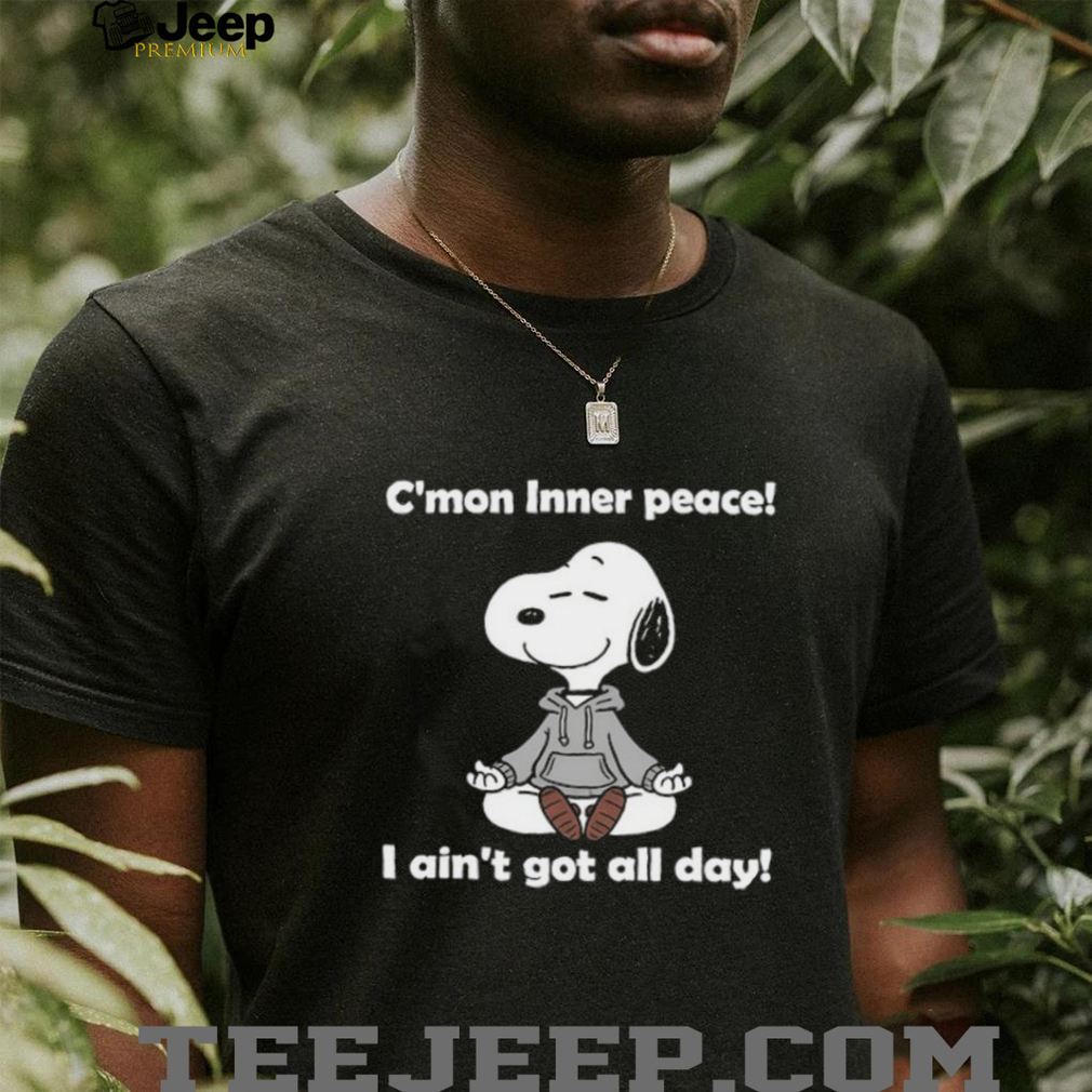 Snoopy C’mon Inner Peace T Shirt Snoopy C’mon Inner Peace T Shirt