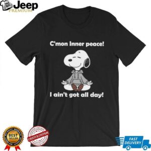 Snoopy C'mon Inner Peace T Shirt