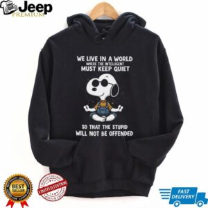 Snoopy Give Me The Strength To Walk Away From Stupid People T Shirt