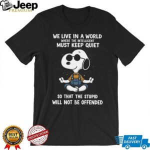 Snoopy Give Me The Strength To Walk Away From Stupid People T Shirt
