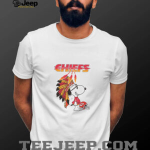Snoopy Kansas City Chiefs Football T Shirt