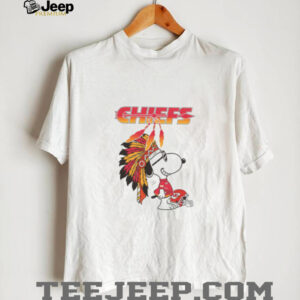 Snoopy Kansas City Chiefs Football T Shirt