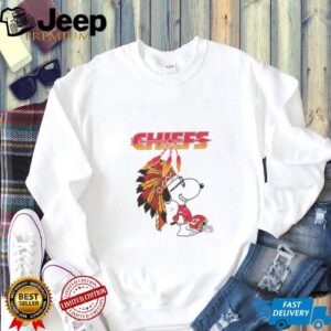 Snoopy Kansas City Chiefs Football T Shirt