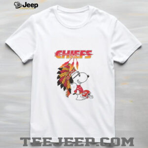 Snoopy Kansas City Chiefs Football T Shirt
