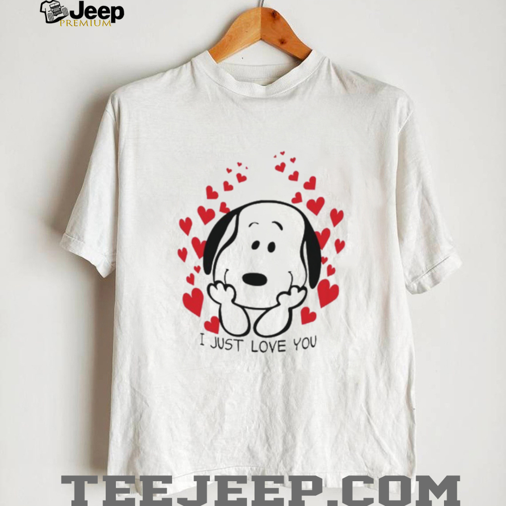 Snoopy Love Heart T Shirt, Cute Peanuts Cartoon Character, Unisex Graphic Tee Snoopy Love Heart T Shirt, Cute Peanuts Cartoon Character, Unisex Graphic Tee