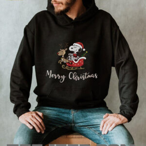 Snoopy Merry Christmas T Shirt, Peanuts Holiday Tee
