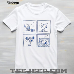 Snoopy Read, Jam, Pump, Sleep T Shirt Snoopy Read, Jam, Pump, Sleep T Shirt