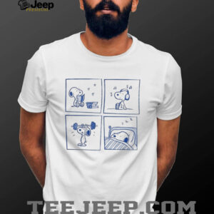 Snoopy Read, Jam, Pump, Sleep T Shirt