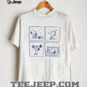 Snoopy Read, Jam, Pump, Sleep T Shirt