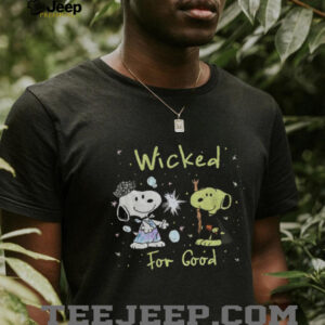 Snoopy Wicked Wicked For Good shirt
