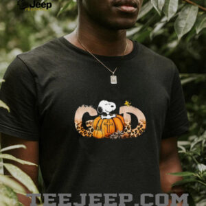 Snoopy With God All Things Are Possible Pumpkin T Shirt Snoopy With God All Things Are Possible Pumpkin T Shirt