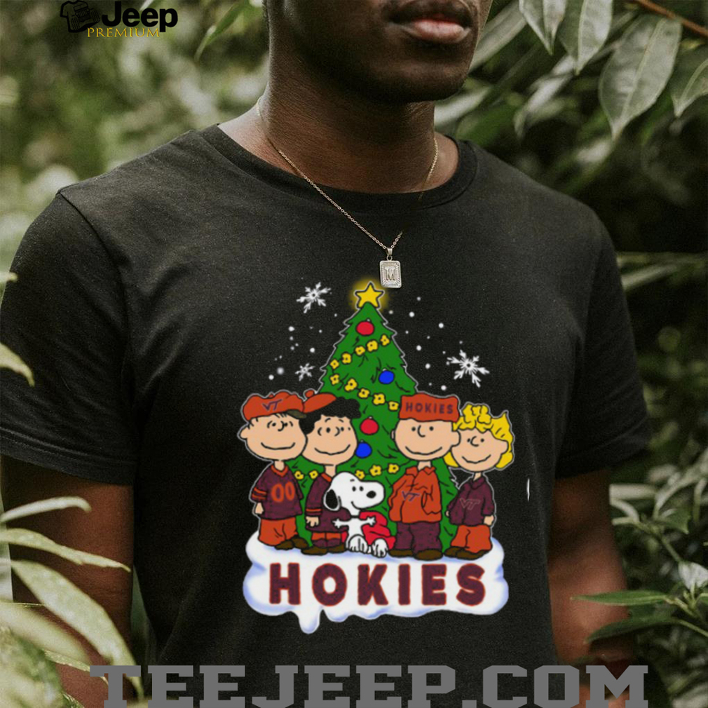 Snoopy and Friends Virginia Tech Hokies Christmas Shirt Snoopy and Friends Virginia Tech Hokies Christmas Shirt