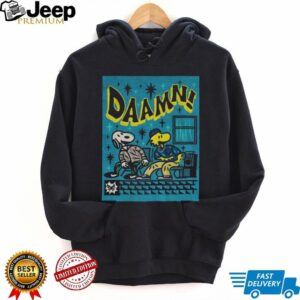 Snoopy and Woodstock Daamn meme shirt