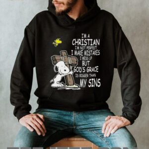Snoopy and Woodstock God's Grace Is Bigger Than My Sins Shirt