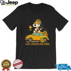Snoopy and Woodstock I Got a Peaceful Easy Feeling T Shirt