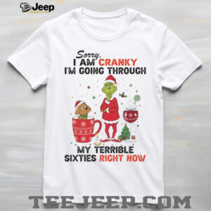 Sorry I Am Cranky I’m Going Through My Terrible Sixties Right Now T Shirt