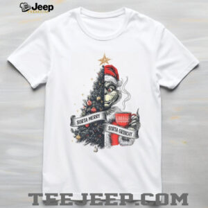 Sorta Merry Sorta Grinchy Green Mean Guy Christmas Tree art shirt Sorta Merry Sorta Grinchy Green Mean Guy Christmas Tree art shirt