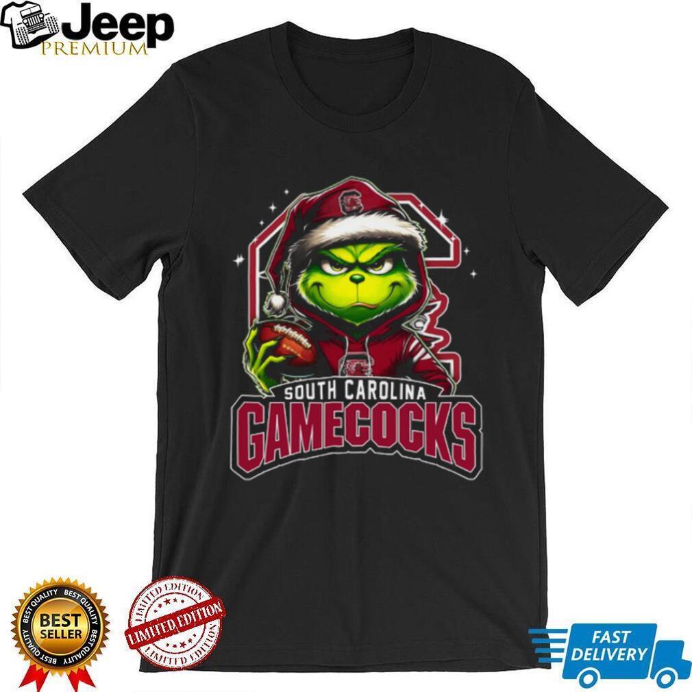South Carolina Gamecocks Grinch Christmas Football Shirt South Carolina Gamecocks Grinch Christmas Football Shirt