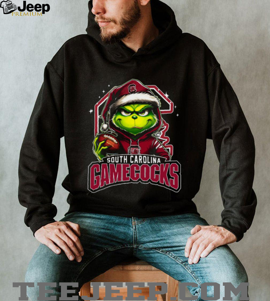 South Carolina Gamecocks Grinch Christmas Football Shirt South Carolina Gamecocks Grinch Christmas Football Shirt