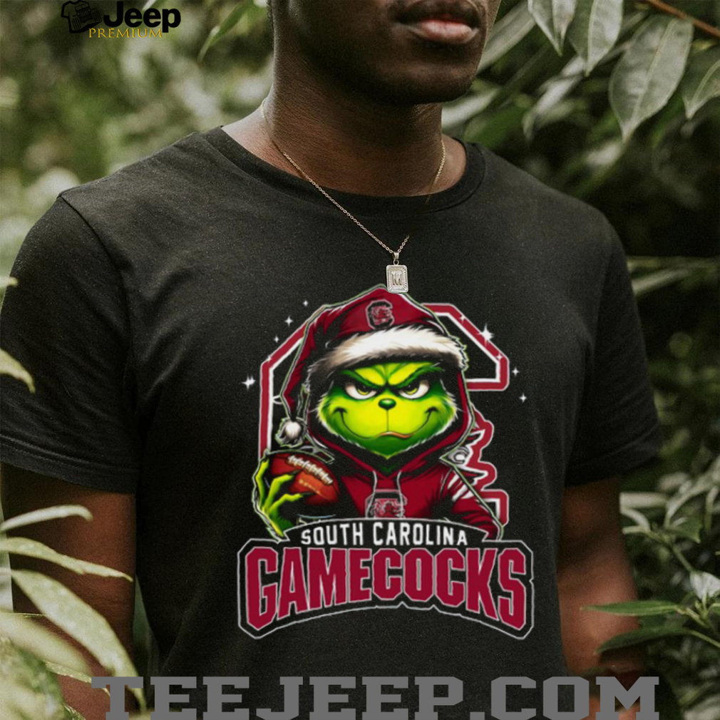 South Carolina Gamecocks Grinch Christmas Football Shirt South Carolina Gamecocks Grinch Christmas Football Shirt