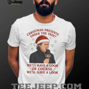 Steve McManaman Christmas presents under the tree we’ll have a look shirt