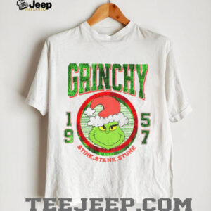 Stink Stank Stunk Santa Grinch Santa Claus 1957 Merry Christmas shirt
