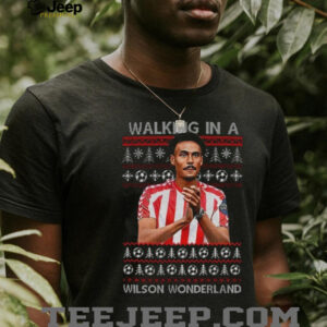 Sunderland Wilson Isidor Christmas Walking in a Wilson Wonderland shirt