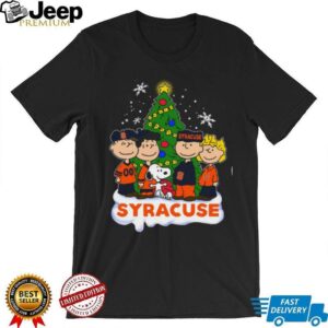 Syracuse Peanuts Christmas Long Sleeve T Shirt Syracuse Peanuts Christmas Long Sleeve T Shirt