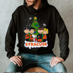 Syracuse Peanuts Christmas Long Sleeve T Shirt