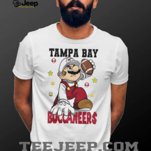 Tampa Bay Buccaneers NFL x Super Mario Bros Mashup T Shirt Tampa Bay Buccaneers NFL x Super Mario Bros Mashup T Shirt