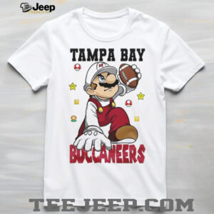 Tampa Bay Buccaneers NFL x Super Mario Bros Mashup T Shirt