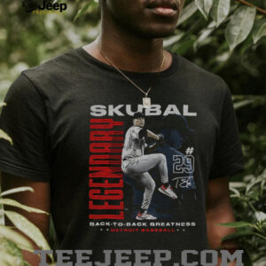 Tarik Skubal Detroit Tigers Baseball MLB Back to Back Greatness 29 signature shirt