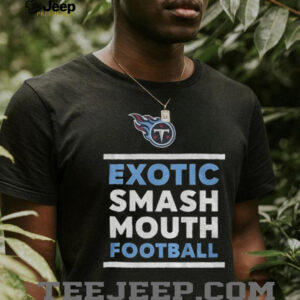 Tennessee Titans football NFL exotic smash mouth football shirt
