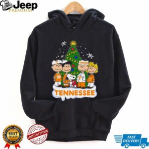 Tennessee Volunteers Peanuts Christmas T Shirt