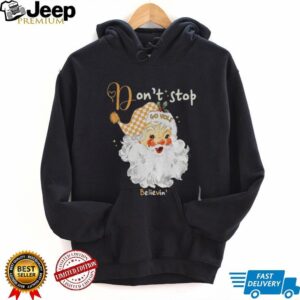 Tennessee Volunteers Santa Claus don’t stop Go Vols believin’ Merry Christmas shirt Tennessee Volunteers Santa Claus don’t stop Go Vols believin’ Merry Christmas shirt